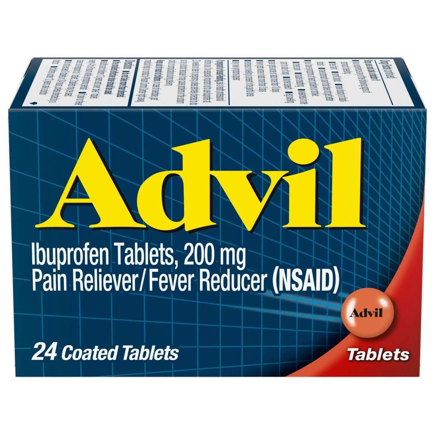 Advil tablets 6-24 ct,