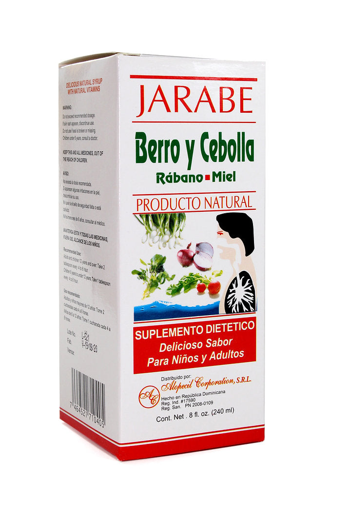 14-08 Alopecil® Jarabe Berro y Cebolla