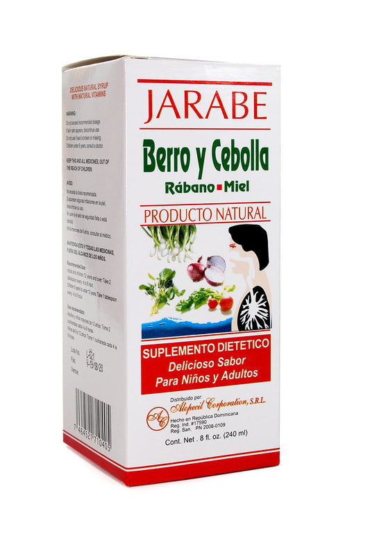 14-08 Alopecil® Jarabe Berro y Cebolla