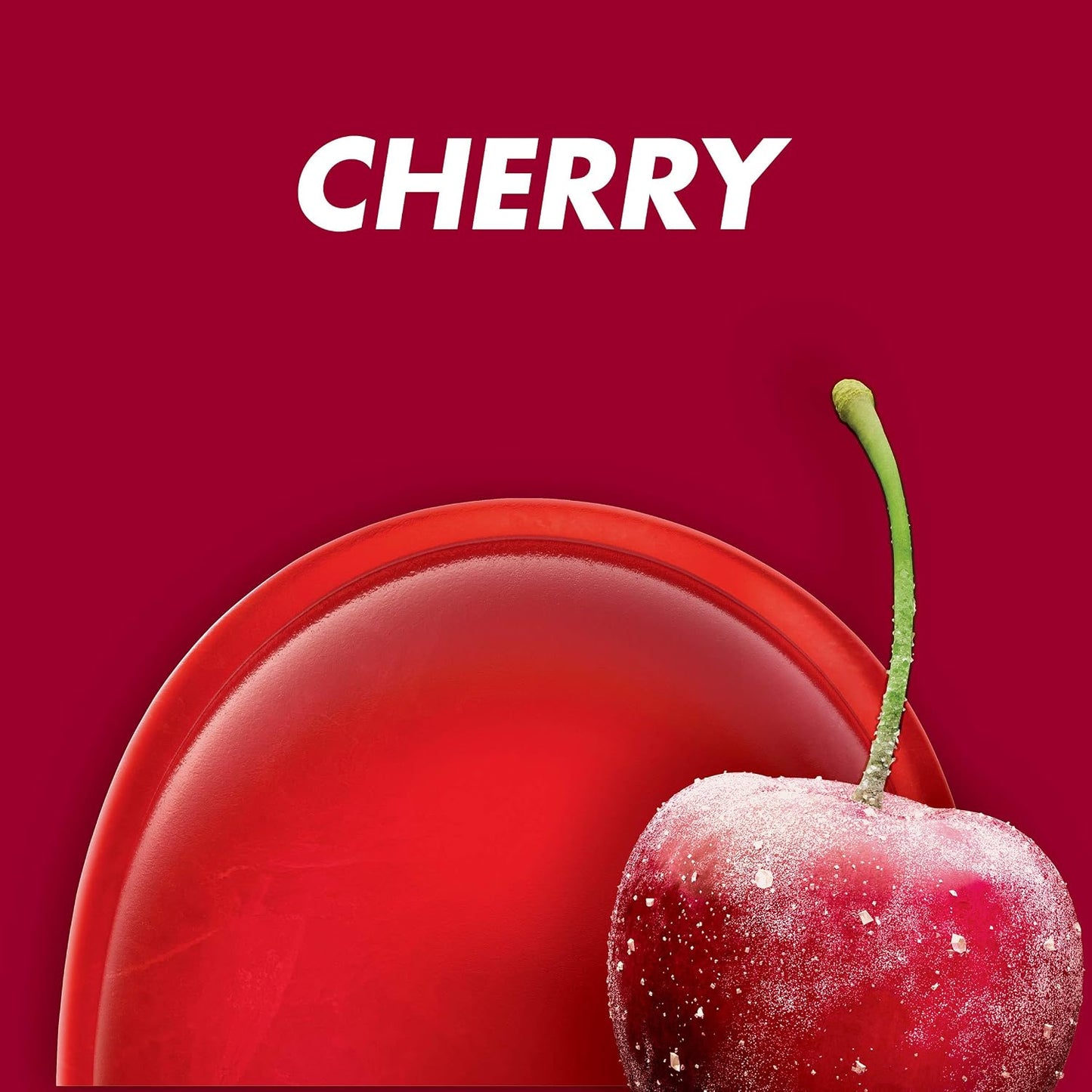 Halls Cherry Cough Drops - with Menthol - 180 Drops (20 sticks of 9 drops)