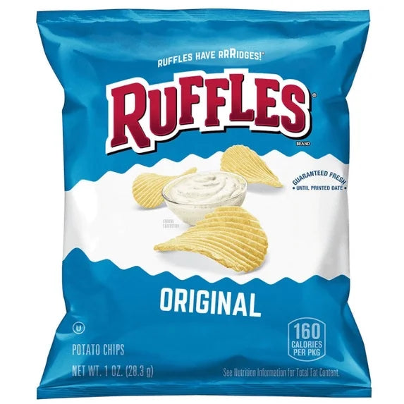Ruffles Original Potato Chips Multipack (1 oz., 50 ct.)